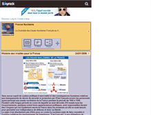 Tablet Screenshot of francenucleaire.skyrock.com