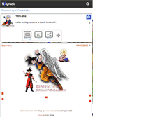 Tablet Screenshot of dragonballz1006.skyrock.com