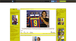 Desktop Screenshot of fcbarca33.skyrock.com