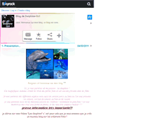 Tablet Screenshot of dolphine-girl.skyrock.com