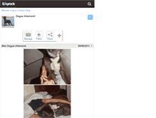 Tablet Screenshot of dogueallemand.skyrock.com