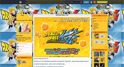 Desktop Screenshot of dragon-ball-z-88200.skyrock.com