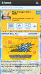 Mobile Screenshot of dragon-ball-z-88200.skyrock.com