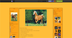 Desktop Screenshot of poney-cheval.skyrock.com