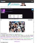 Tablet Screenshot of fic-of-bleach.skyrock.com