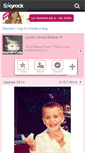 Mobile Screenshot of bieber-cute.skyrock.com