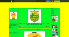 Desktop Screenshot of fcnantes-0809.skyrock.com