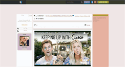 Desktop Screenshot of kaley-cuoco.skyrock.com