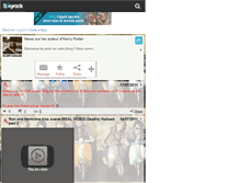 Tablet Screenshot of harrypotter2727.skyrock.com
