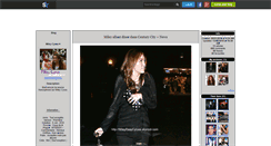 Desktop Screenshot of mileyraaycyruss.skyrock.com