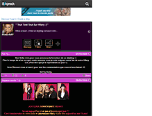 Tablet Screenshot of hilary-duff7.skyrock.com