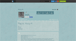 Desktop Screenshot of missy-m.skyrock.com