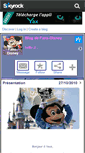 Mobile Screenshot of fans-disney.skyrock.com