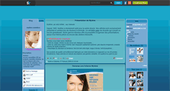 Desktop Screenshot of mylene-cosmetics.skyrock.com