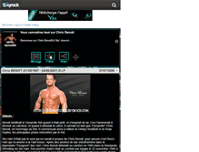 Tablet Screenshot of chris-benoit54.skyrock.com