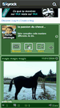 Mobile Screenshot of horse-ethologie.skyrock.com