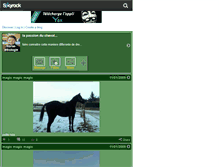 Tablet Screenshot of horse-ethologie.skyrock.com