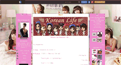 Desktop Screenshot of korean-life.skyrock.com