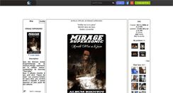 Desktop Screenshot of mirage-ssonic.skyrock.com