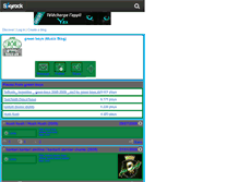 Tablet Screenshot of green-boys-zik.skyrock.com