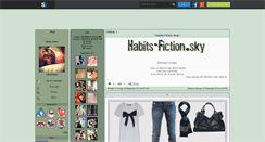 Desktop Screenshot of habits-fiction.skyrock.com