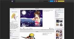 Desktop Screenshot of narutolovehina.skyrock.com