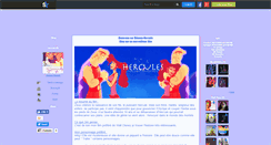 Desktop Screenshot of diisney-hercule.skyrock.com