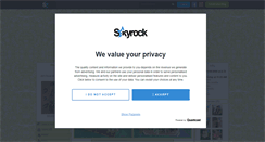 Desktop Screenshot of bleuette010.skyrock.com