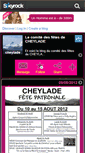 Mobile Screenshot of cheylade.skyrock.com