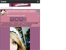 Tablet Screenshot of jeenny-sein-pause.skyrock.com