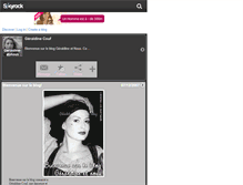 Tablet Screenshot of geraldine-et-nous.skyrock.com