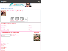 Tablet Screenshot of canadian-princess-musiic.skyrock.com