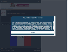 Tablet Screenshot of jouteursstory.skyrock.com