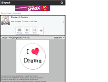 Tablet Screenshot of j-k-tw-drama.skyrock.com