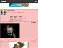 Tablet Screenshot of emily-deschanel-blog.skyrock.com