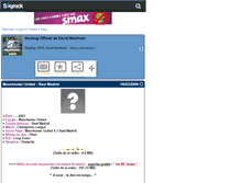 Tablet Screenshot of beckham-style.skyrock.com