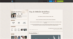 Desktop Screenshot of isabella-jacobstory.skyrock.com