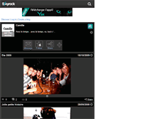 Tablet Screenshot of camille-michel.skyrock.com