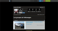 Desktop Screenshot of groupevolkswagen.skyrock.com