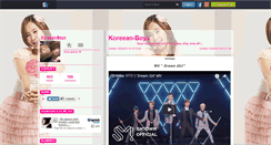 Desktop Screenshot of koreean-boys.skyrock.com