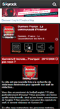 Mobile Screenshot of gunners-france.skyrock.com