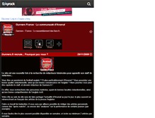Tablet Screenshot of gunners-france.skyrock.com