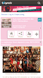 Mobile Screenshot of girls-generation-source.skyrock.com