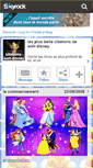 Mobile Screenshot of citations-walt-disney.skyrock.com