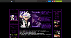 Desktop Screenshot of bleach-hitsugaya19.skyrock.com