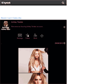 Tablet Screenshot of amazing-ashleytisdale.skyrock.com