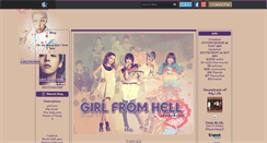 Desktop Screenshot of girl-from-hell.skyrock.com