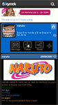 Mobile Screenshot of images---naruto.skyrock.com