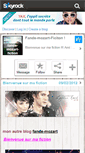 Mobile Screenshot of fande-mozart-fiction.skyrock.com
