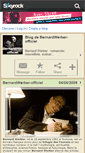 Mobile Screenshot of bernardwerber-officiel.skyrock.com